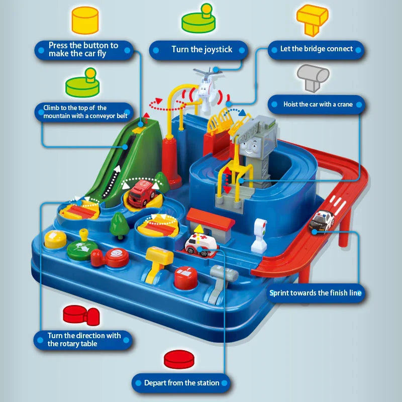 Vehicle skill game for children