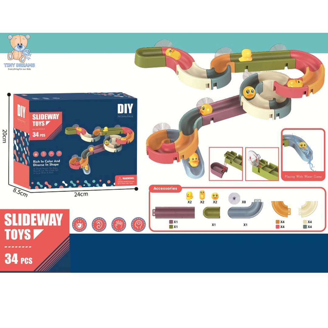 Sliding Ducks - Kids Bathing Toy