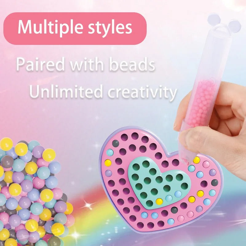 Magical bead painting – DIY set for kids